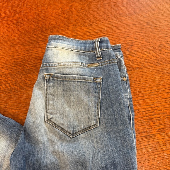 KanCan Blue Skinny Jeans size 9/28 Vintage Distressed - Picture 9 of 9